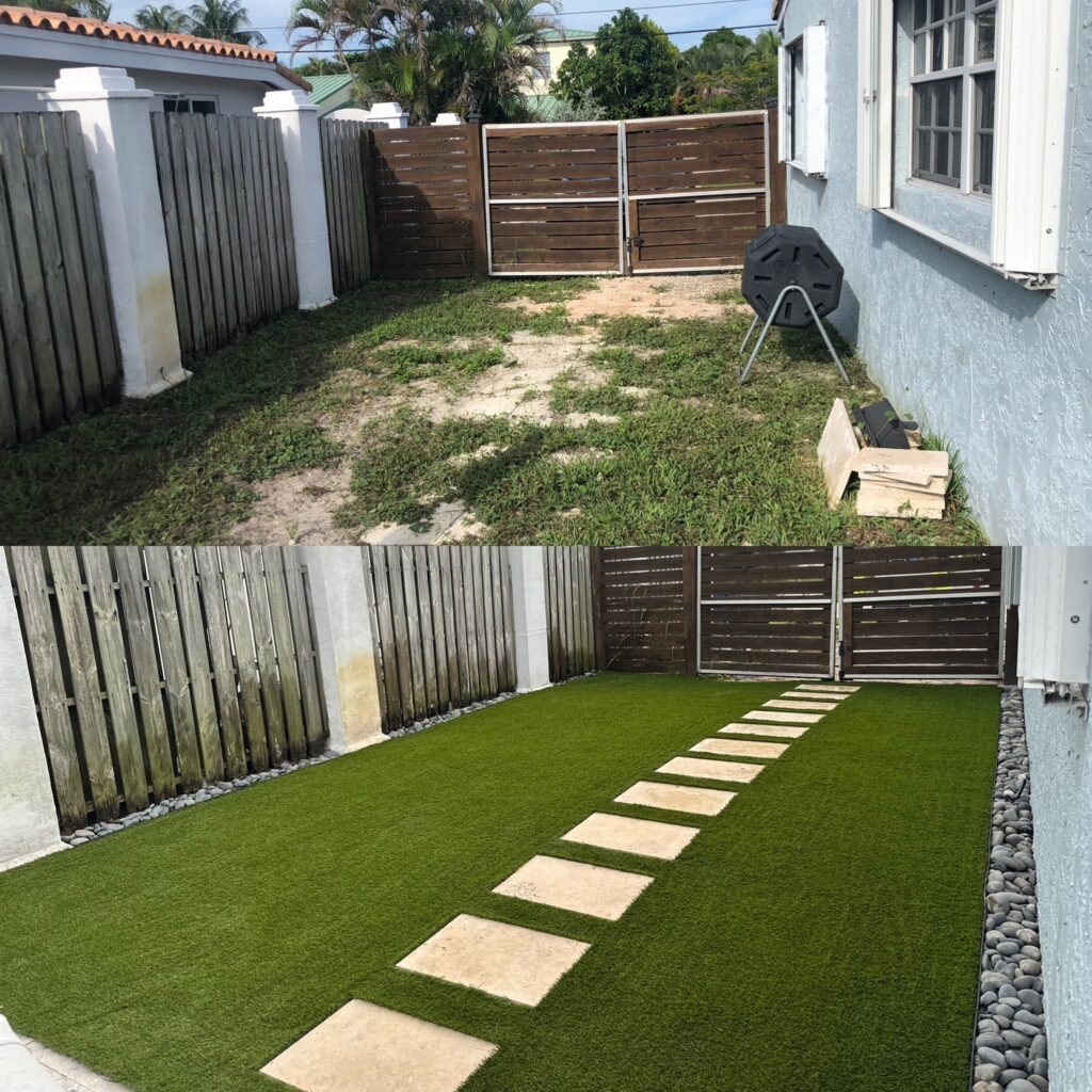 American Artificial Grass Miami - Artificial Grass in Parking Space